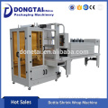 Bottle shrink wrapping machine